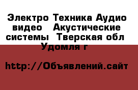 Электро-Техника Аудио-видео - Акустические системы. Тверская обл.,Удомля г.